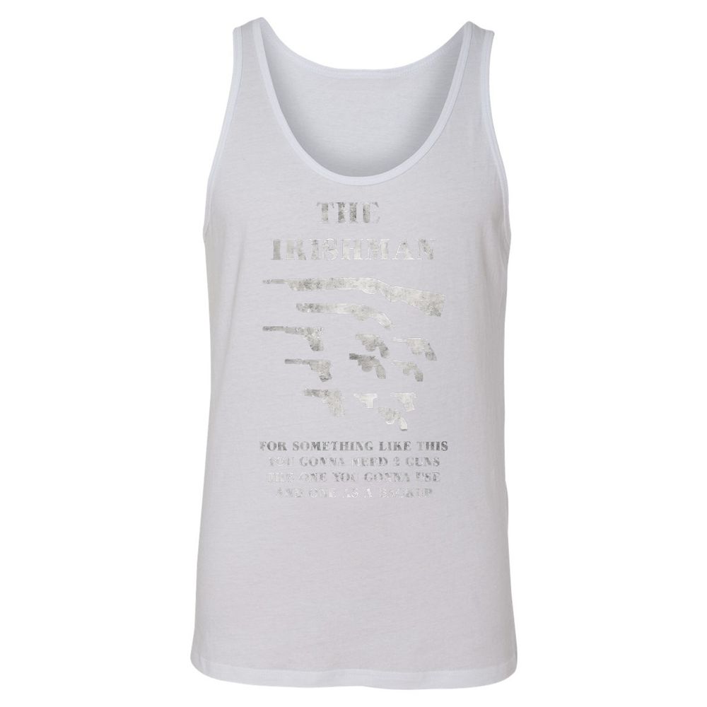 Unisex Jersey Tank - 1BVLUGKS - White - 14