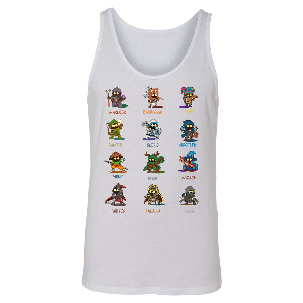 Unisex Jersey Tank - 6WMHZW8U - White - 14