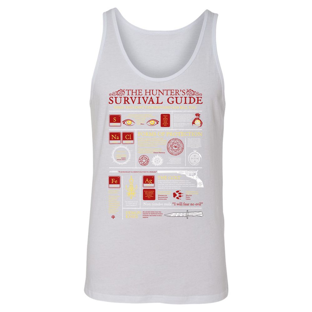 Unisex Jersey Tank - ZSTQVVV3 - White - 14