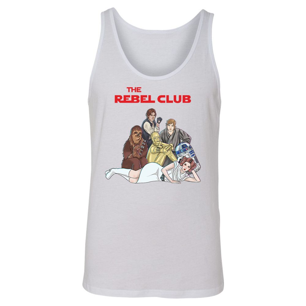 Unisex Jersey Tank - WD59B9RV - White - 14
