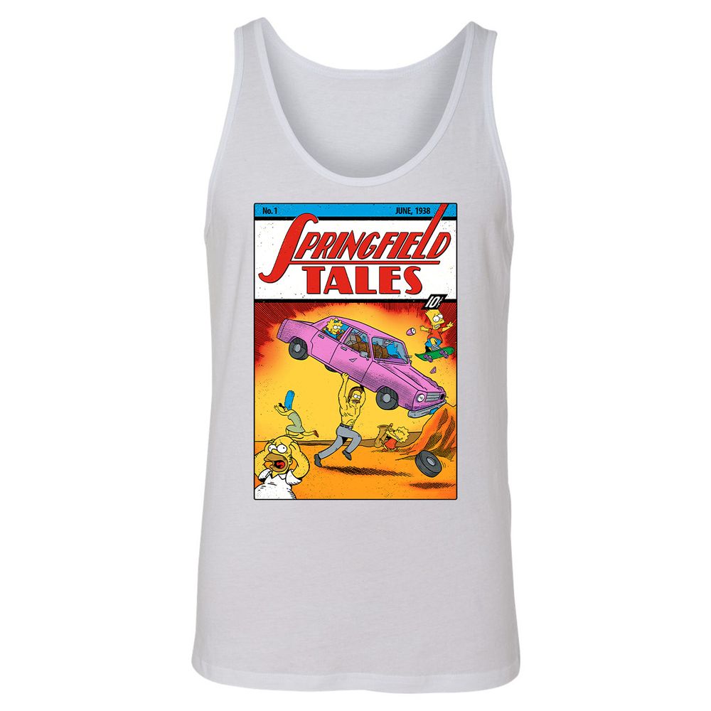 Unisex Jersey Tank - 31FFNQL3 - White - 14