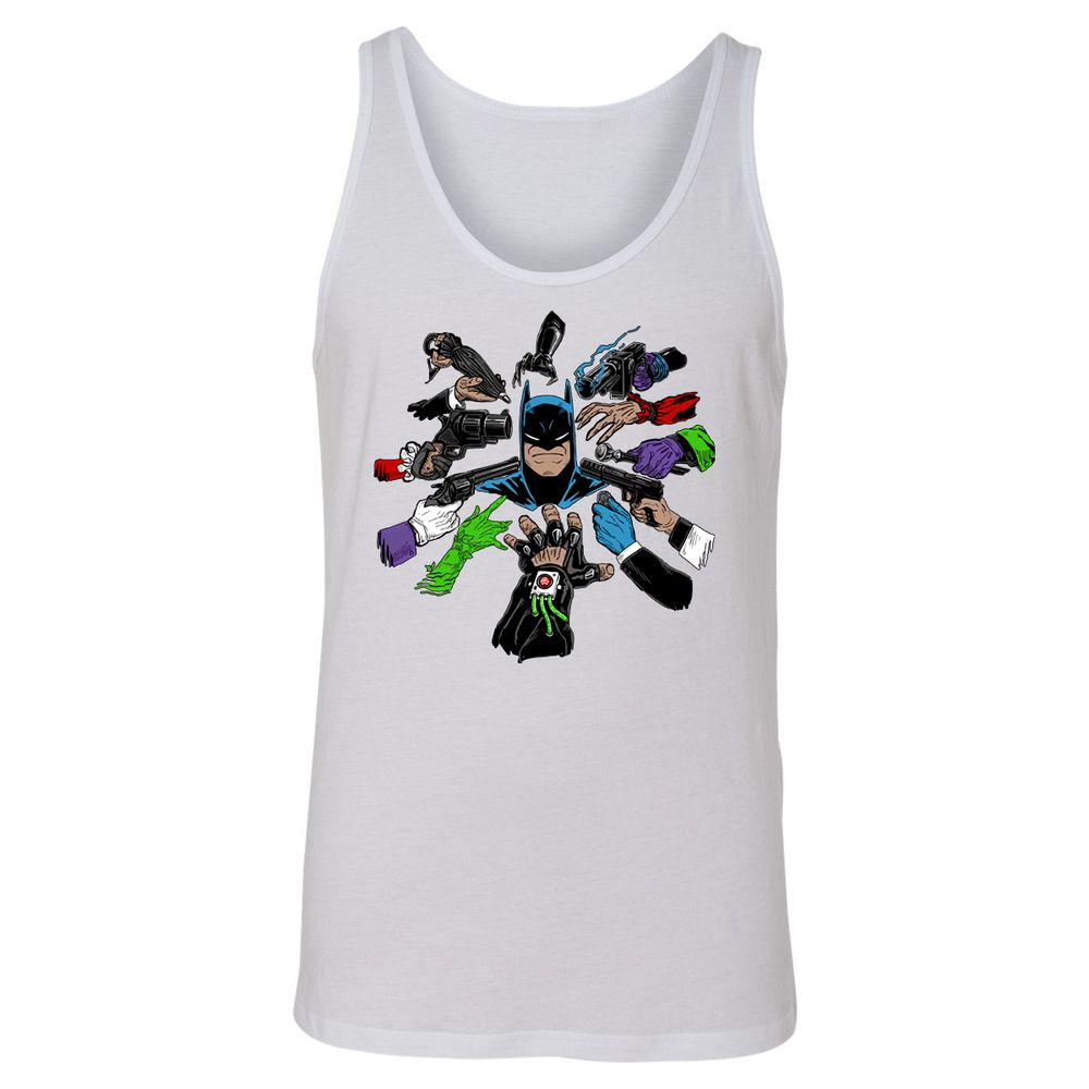 Unisex Jersey Tank - 5P2QBLCE - White - 14