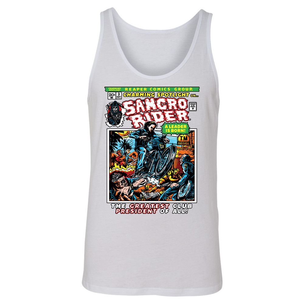 Unisex Jersey Tank - QPS9S1WF - White - 14