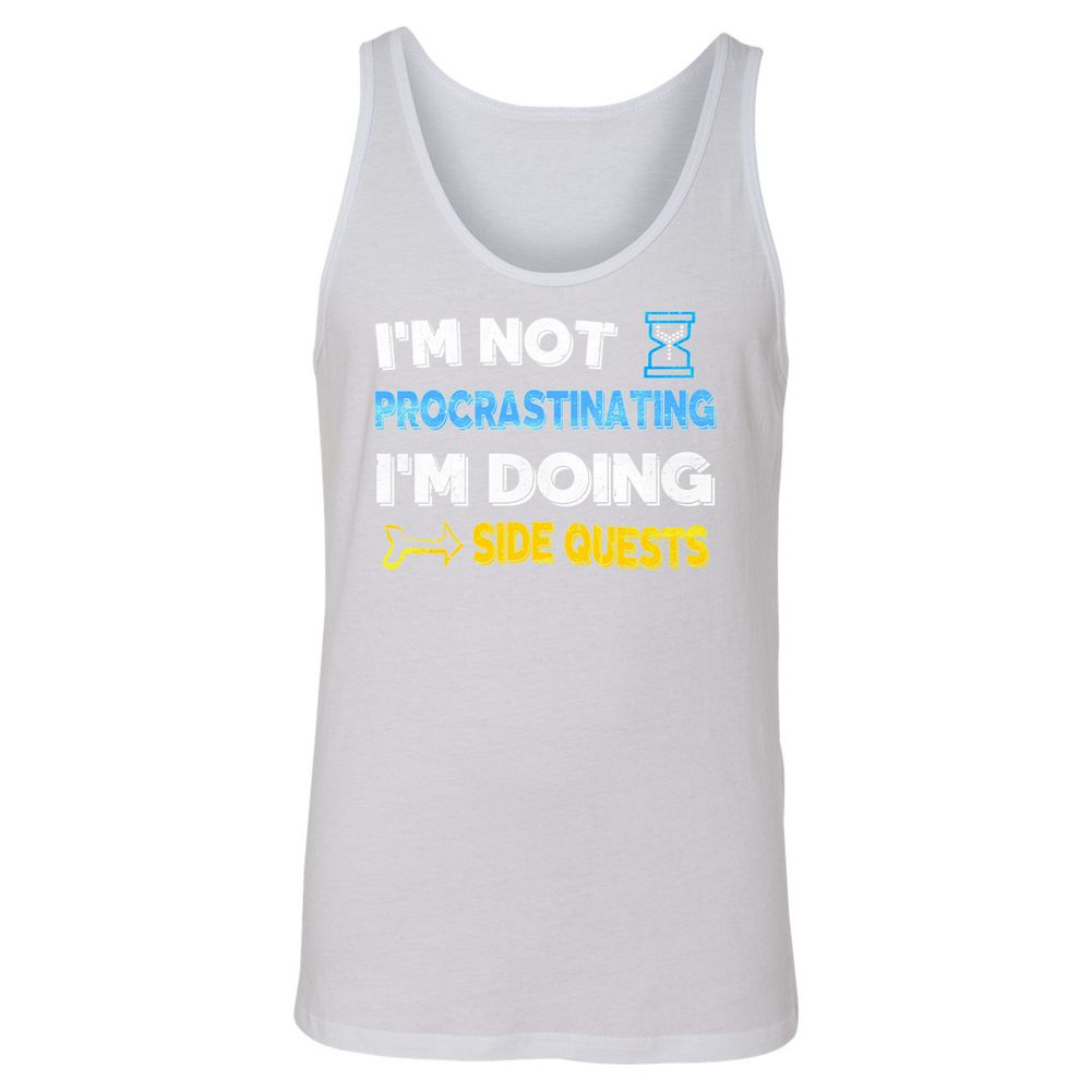 Unisex Jersey Tank - HTF99HMG - White - 14