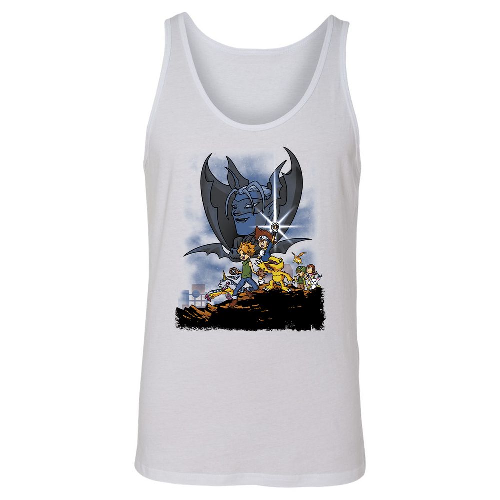 Unisex Jersey Tank - E3UF9U59 - White - 14
