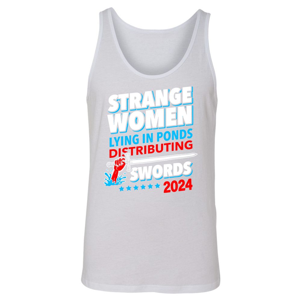 Unisex Jersey Tank - KJ5HGD63 - White - 14
