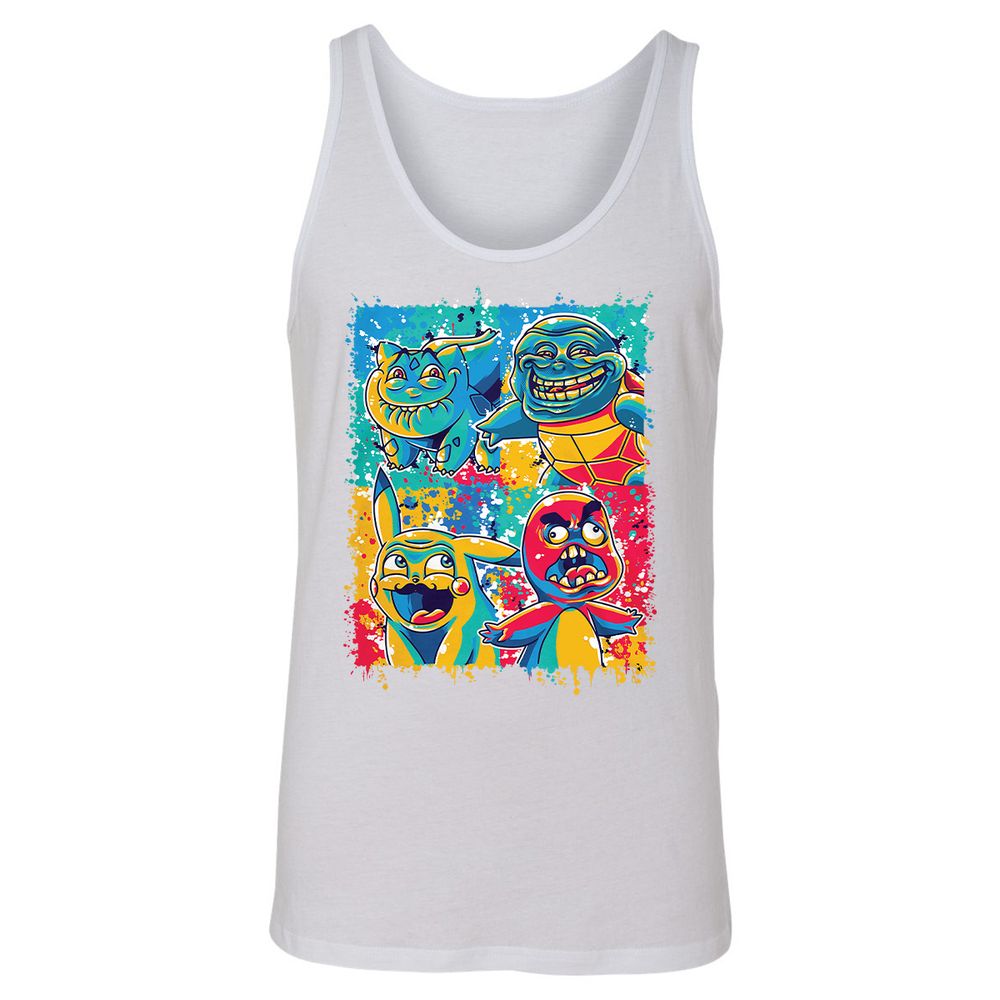 Unisex Jersey Tank - LPYT4T5Y - White - 14