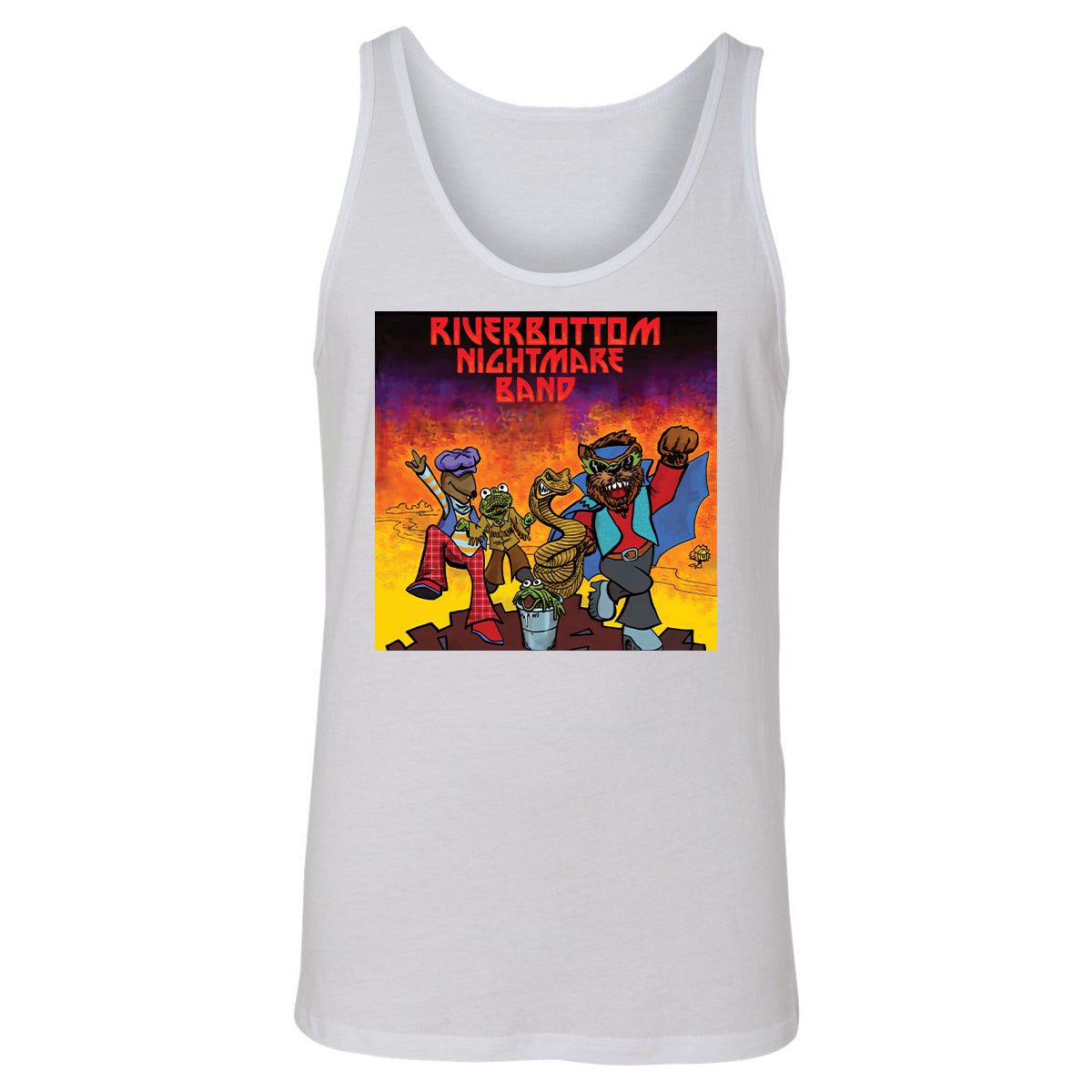Unisex Jersey Tank - C973VP3C - White - 14