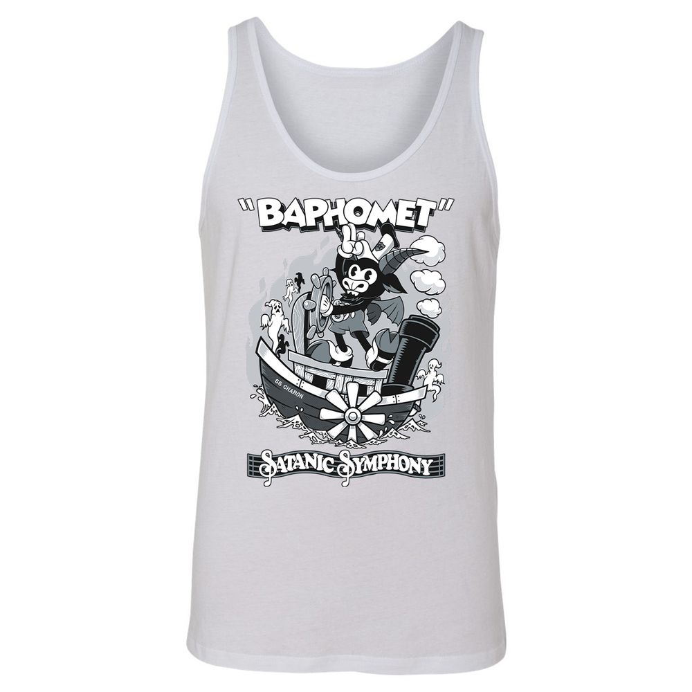 Unisex Jersey Tank - SM47G5SD - White - 14