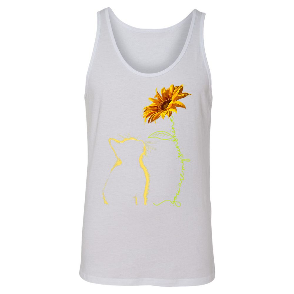 Unisex Jersey Tank - HZYMFWVL - White - 14