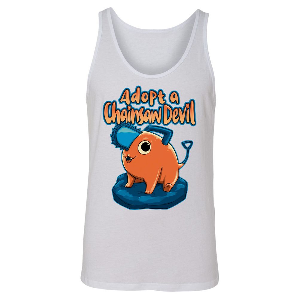 Unisex Jersey Tank - E4D6JFH6 - White - 14