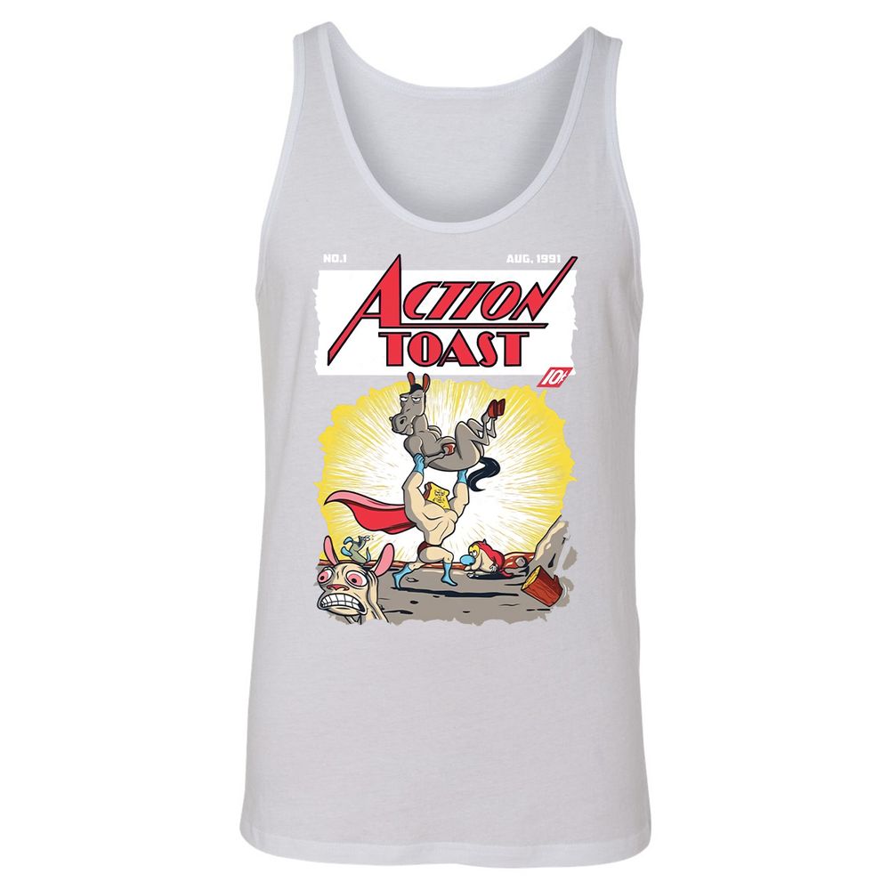 Unisex Jersey Tank - ANH9L1LE - White - 14
