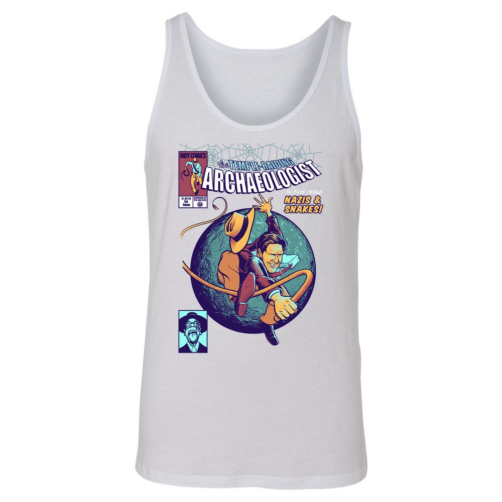 Unisex Jersey Tank - KTVCXCXT - White - 14