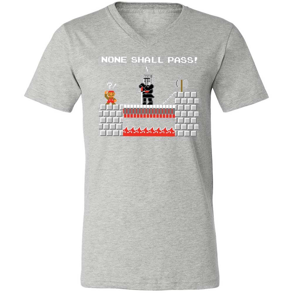 No Plumbers Shall Pass - Athletic Heather - 15