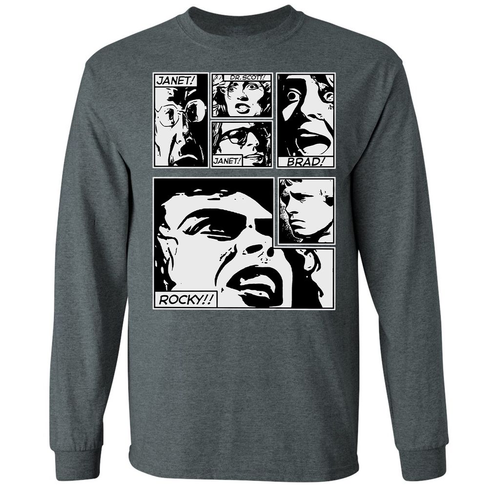 Long Sleeve T-Shirt - ZNYYXZQ1 - Dark Heather - 15