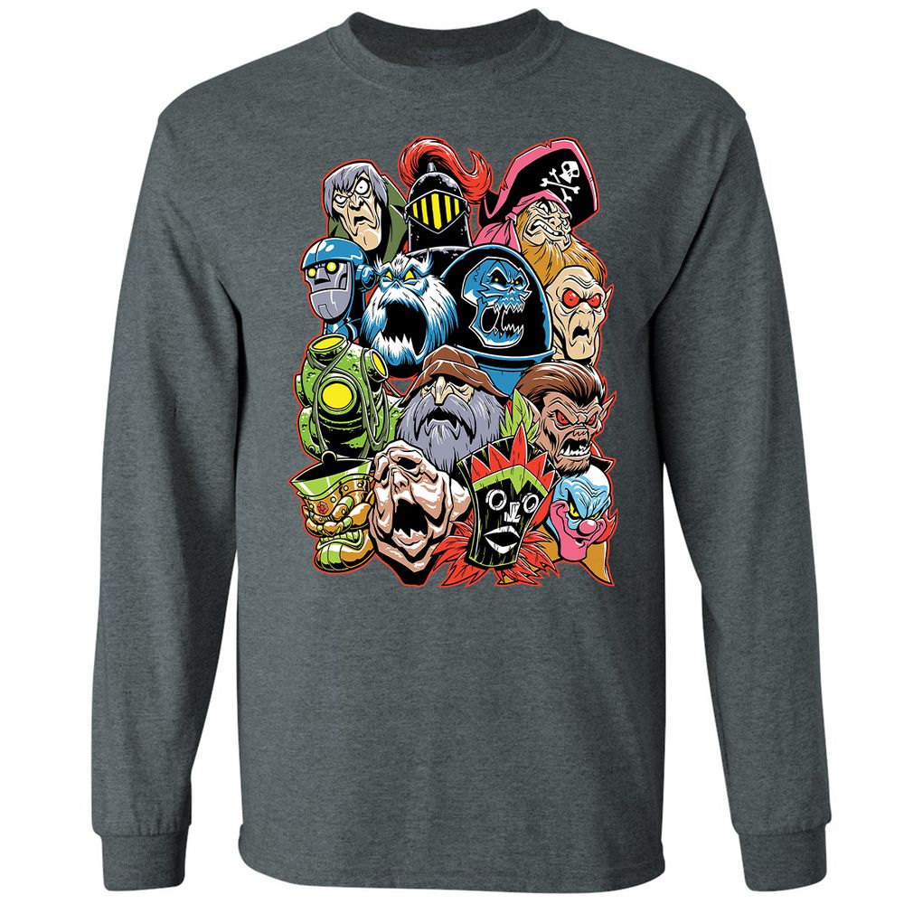 Long Sleeve T-Shirt - QEEF61W6 - Dark Heather - 15