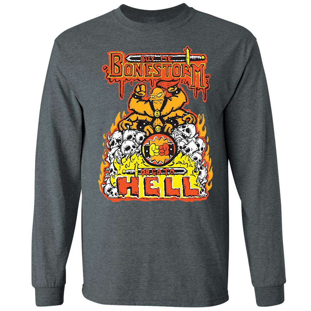 Long Sleeve T-Shirt - 5JJMVSED - Dark Heather - 15