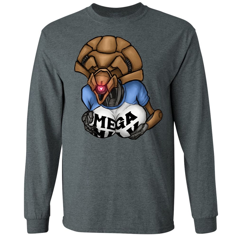 Long Sleeve T-Shirt - QU4S3PWC - Dark Heather - 15