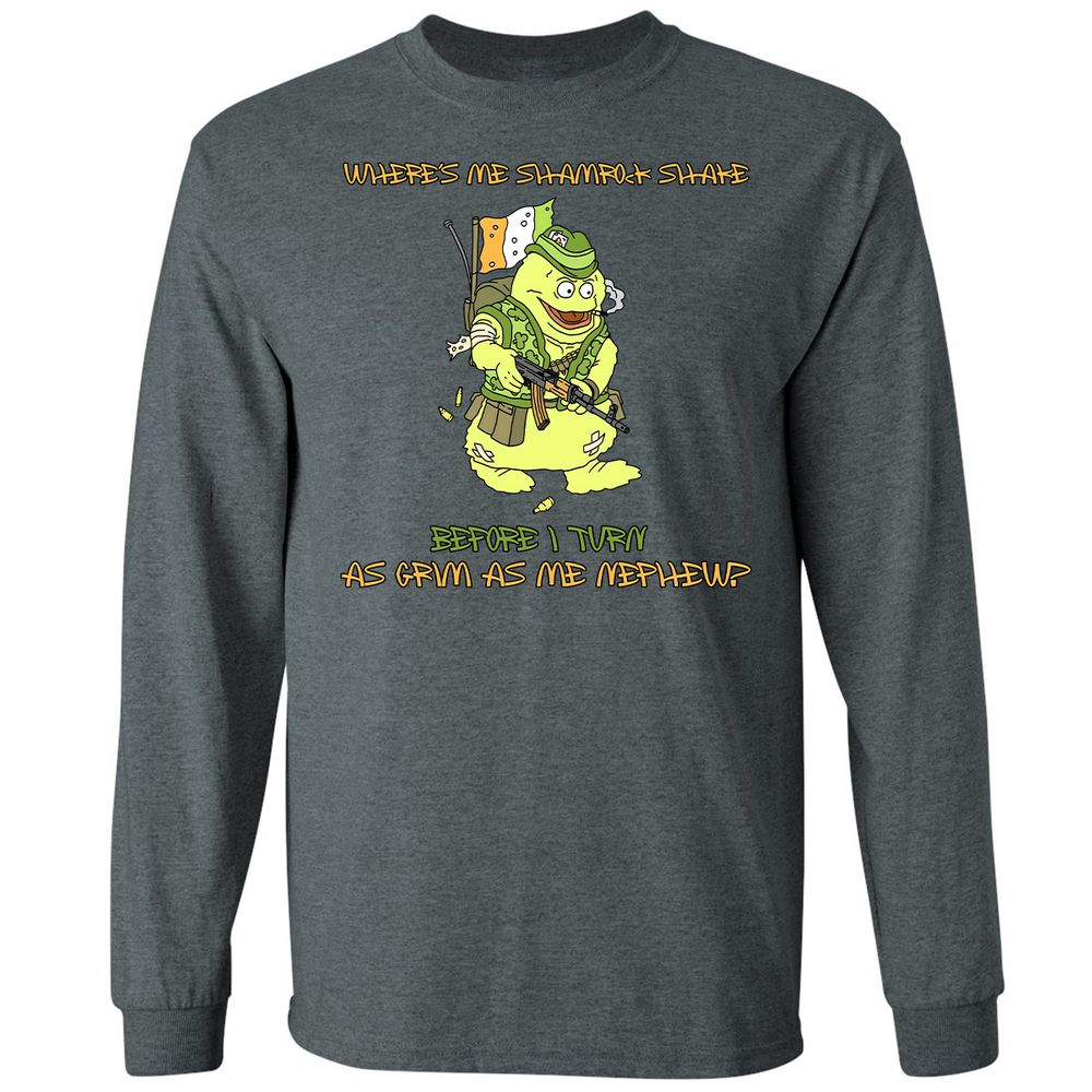 Long Sleeve T-Shirt - U7XANU8K - Dark Heather - 15