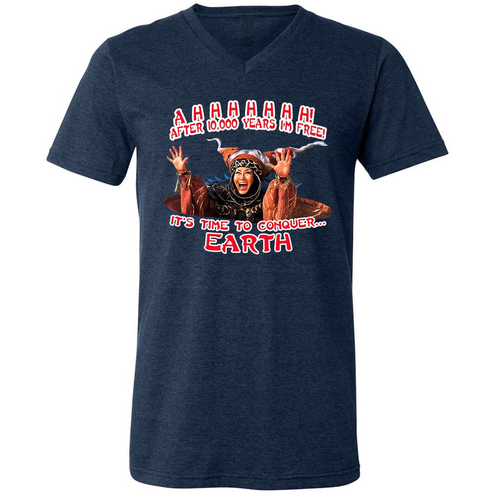Retro Rita Repulsa MMPR - Heather Navy - 15