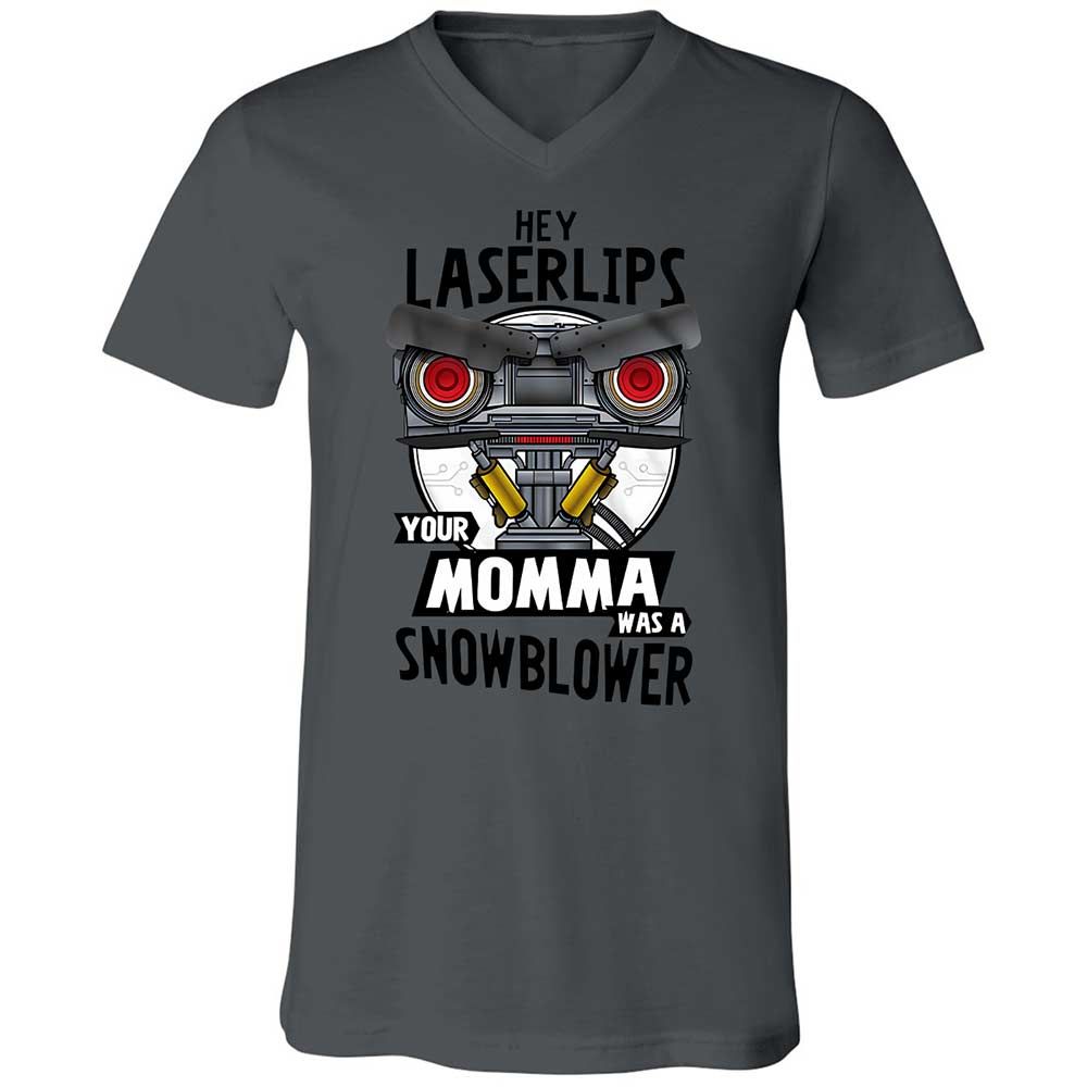 Unisex V-Neck T-Shirt - FC19B7ZG - Asphalt - 16