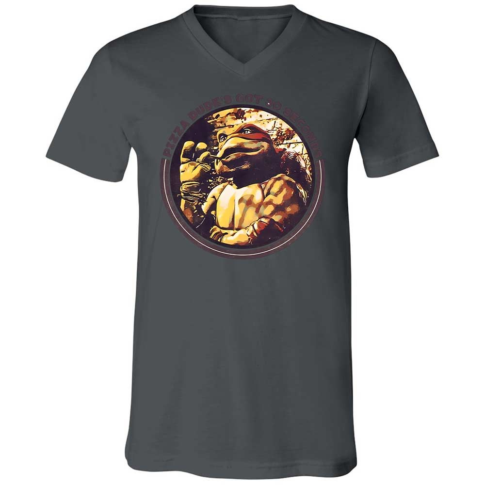 Unisex V-Neck T-Shirt - TMX7ZPRY - Asphalt - 16