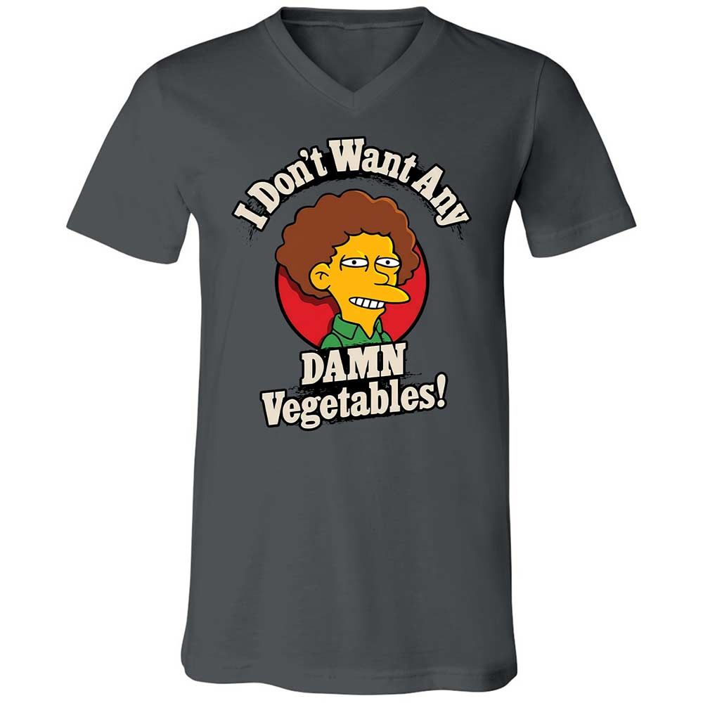 Unisex V-Neck T-Shirt - EU4PFD14 - Asphalt - 16