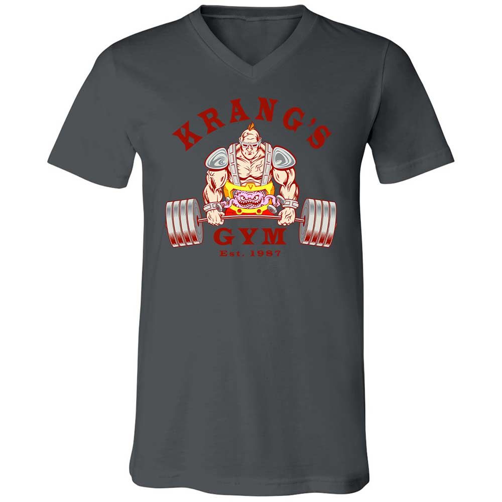 Unisex V-Neck T-Shirt - AM3SA4AU - Asphalt - 16