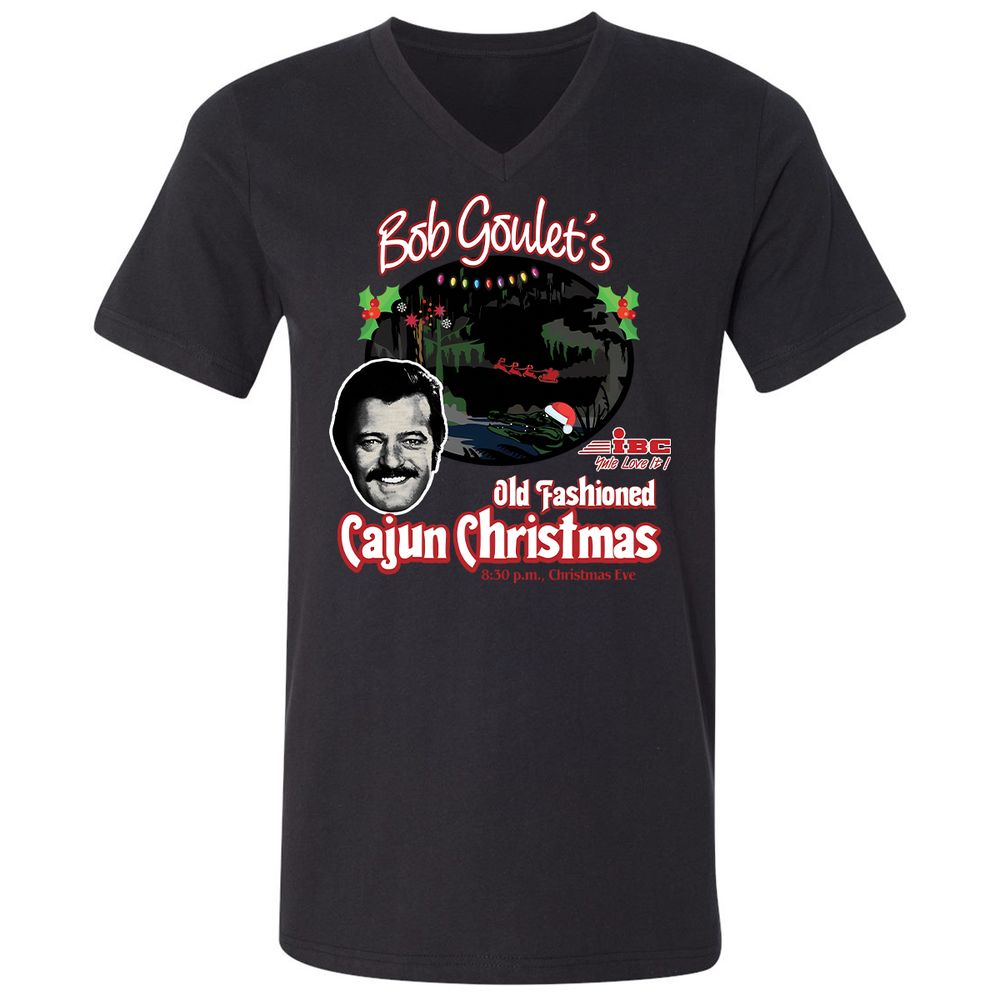Unisex V-Neck T-Shirt - 9S88ZTGC - Black - 16