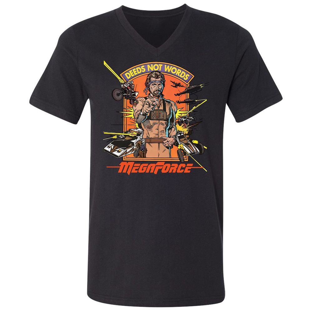 Unisex V-Neck T-Shirt - 5SYHEMW9 - Black - 16