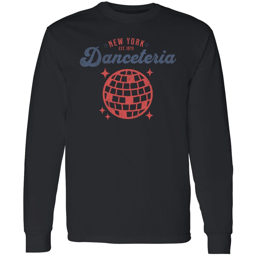 Long Sleeve T-Shirt - D1ZPGNU7 - Black - 16