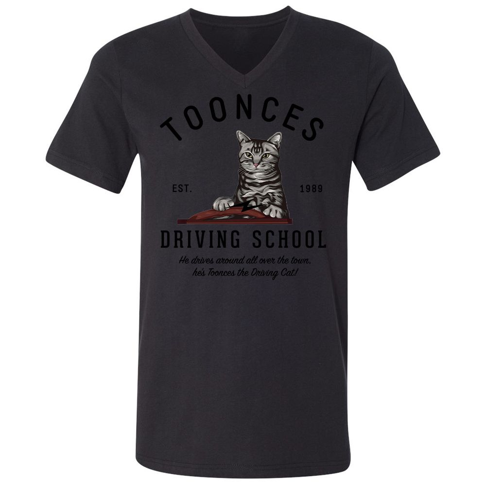 Funny Cat Driving School - Black - 16