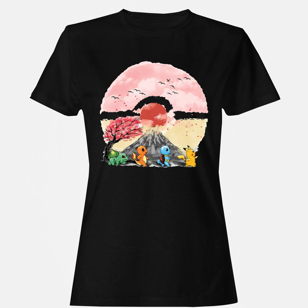 Women's T-Shirt - EFUJAZLG - Black - 16