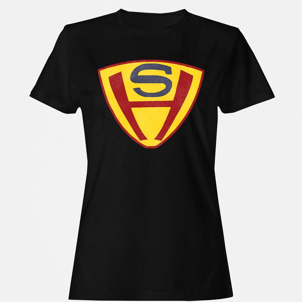 Women's T-Shirt - F3QBJ1T8 - Black - 16