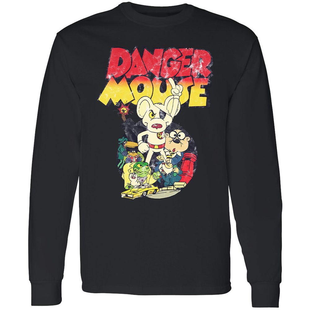 Long Sleeve T-Shirt - KDSH1GDK - Black - 16