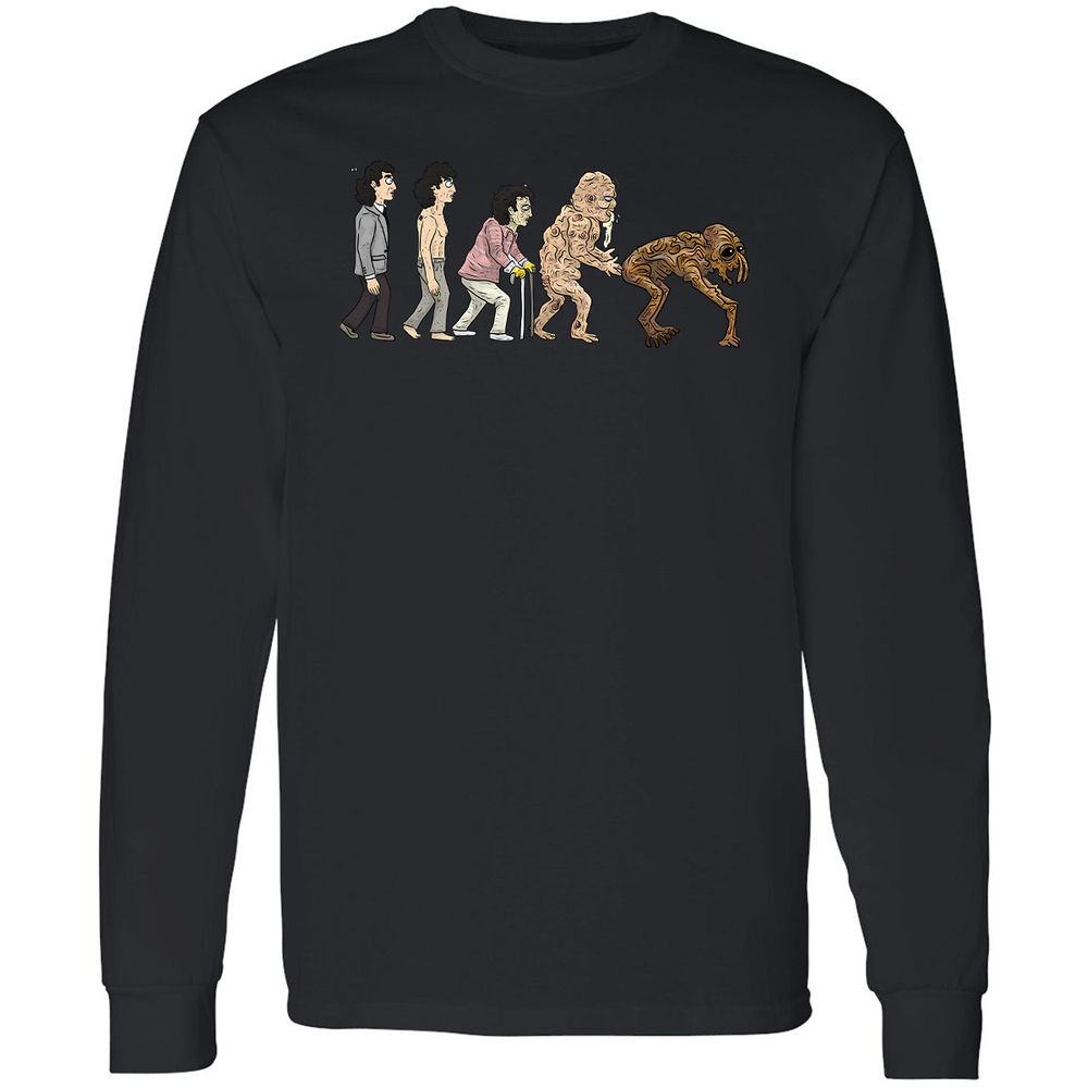 Long Sleeve T-Shirt - F49DMPZ5 - Black - 16