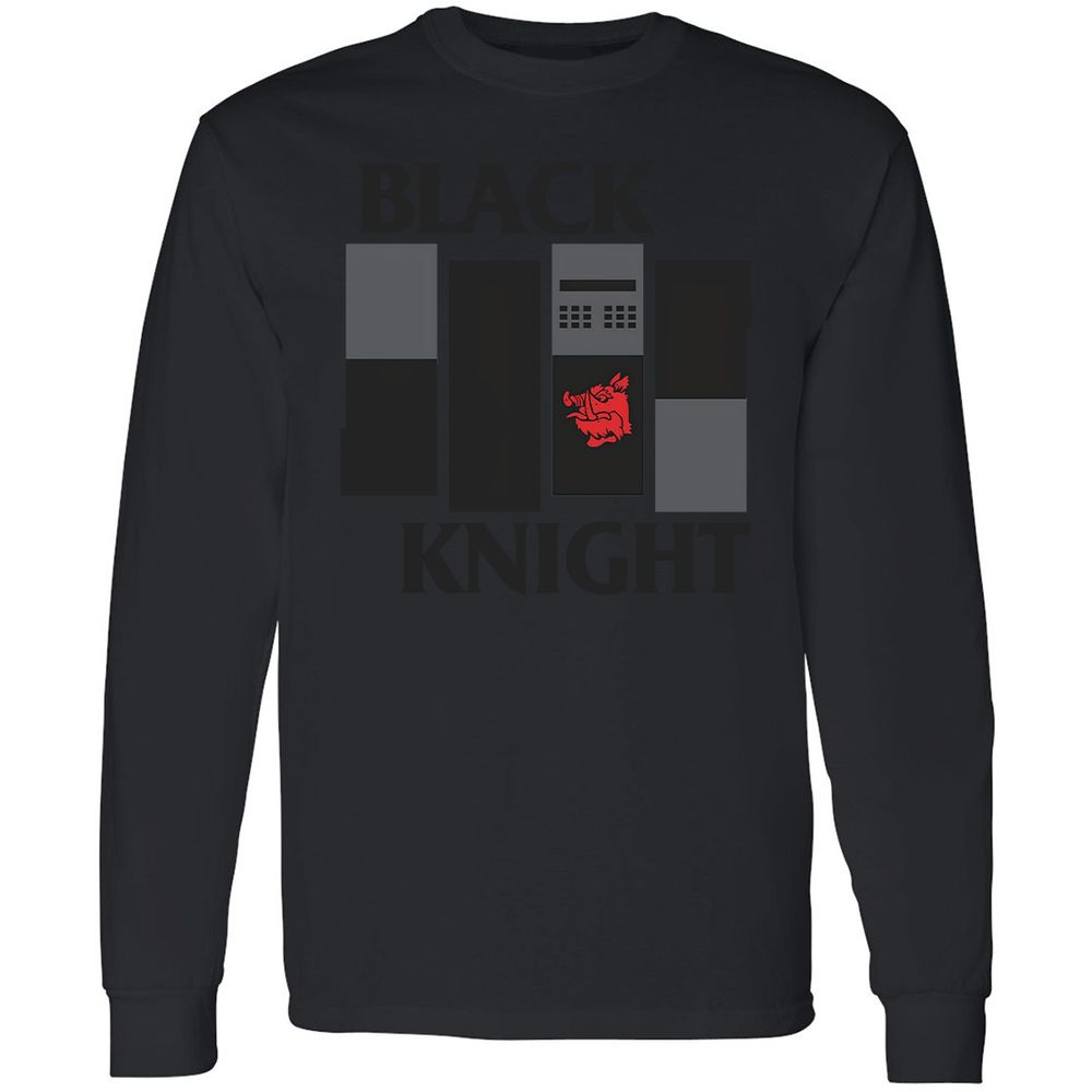 Long Sleeve T-Shirt - U7SQVVH7 - Black - 16