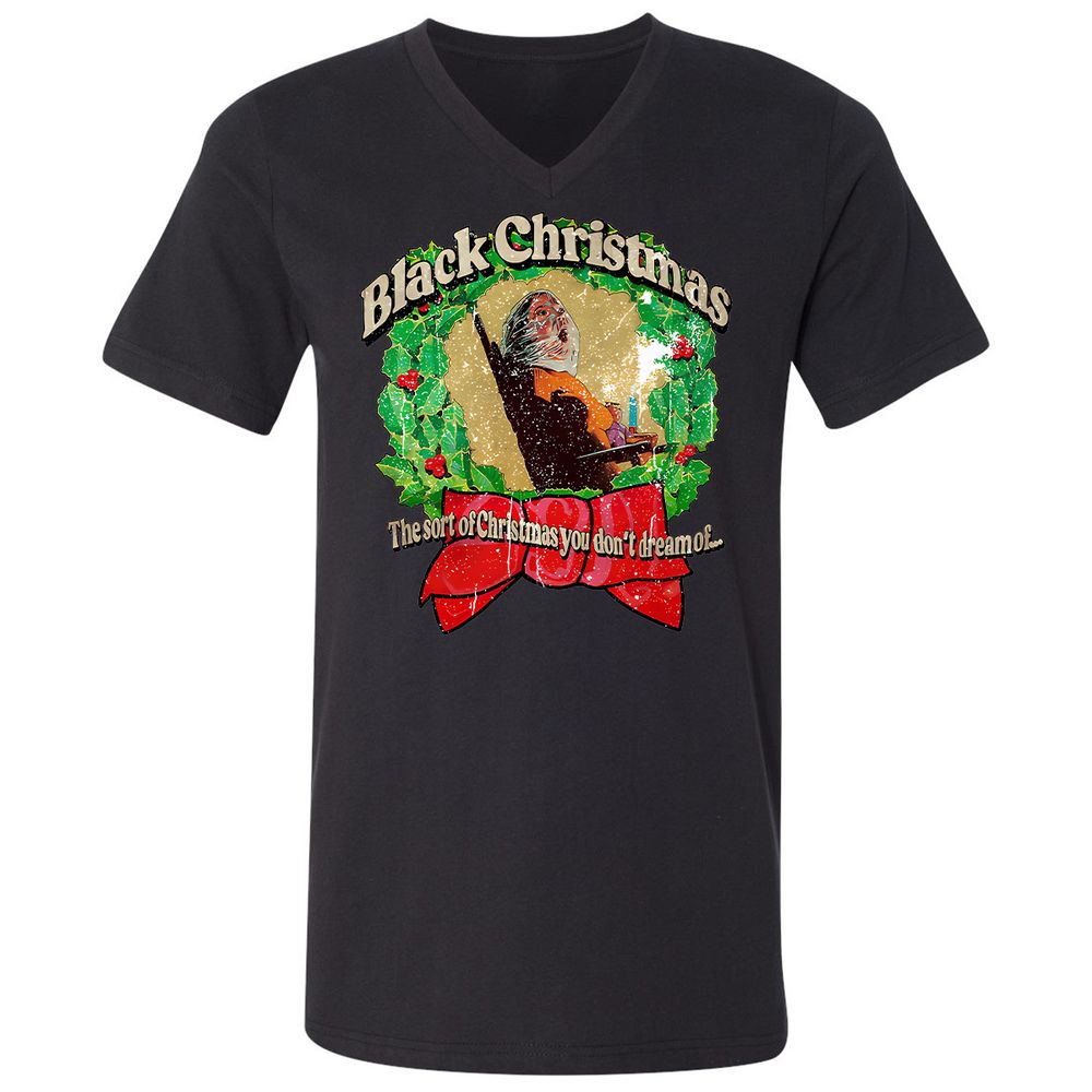 Unisex V-Neck T-Shirt - FBB182PE - Black - 16