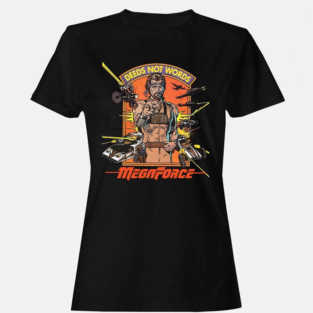 Women's T-Shirt - 7453BVQU - Black - 16