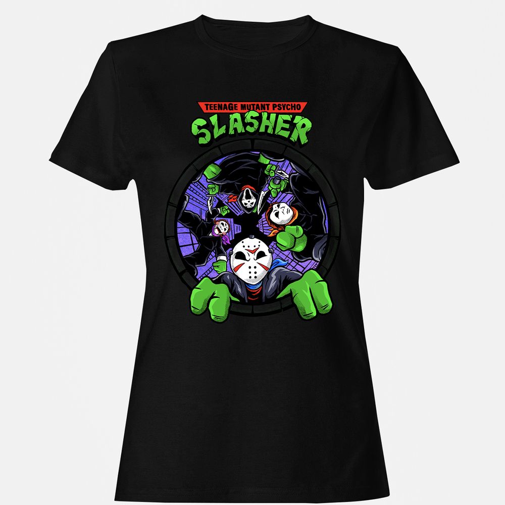 Women's T-Shirt - MG63455P - Black - 16