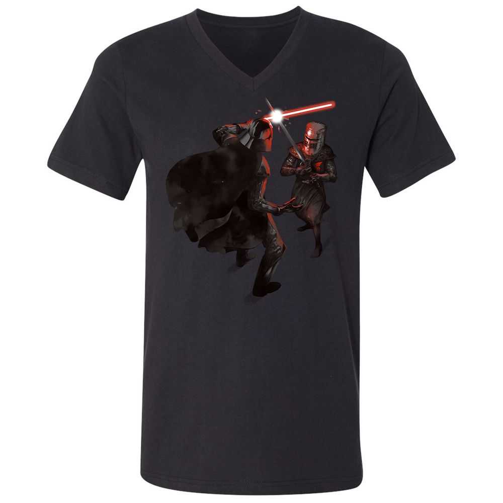 Unisex V-Neck T-Shirt - 16F16CUK - Black - 16