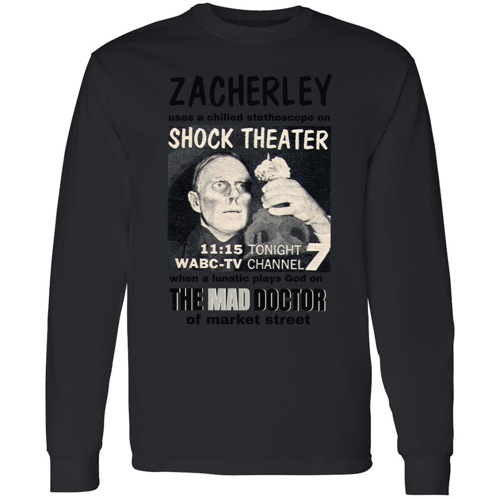 Long Sleeve T-Shirt - H8UPS2RD - Black - 16