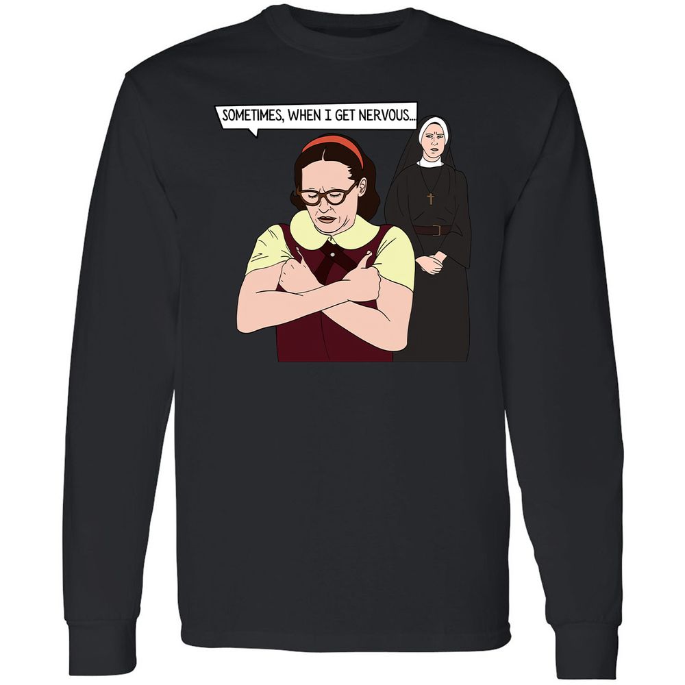 Long Sleeve T-Shirt - YBTU33BS - Black - 16
