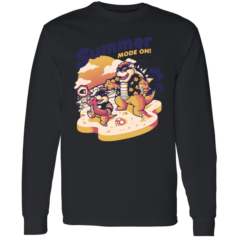 Long Sleeve T-Shirt - 9S1F77SF - Black - 16