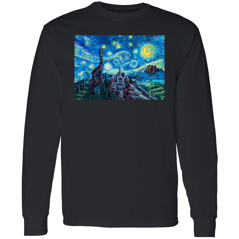 Long Sleeve T-Shirt - JLMWH585 - Black - 16