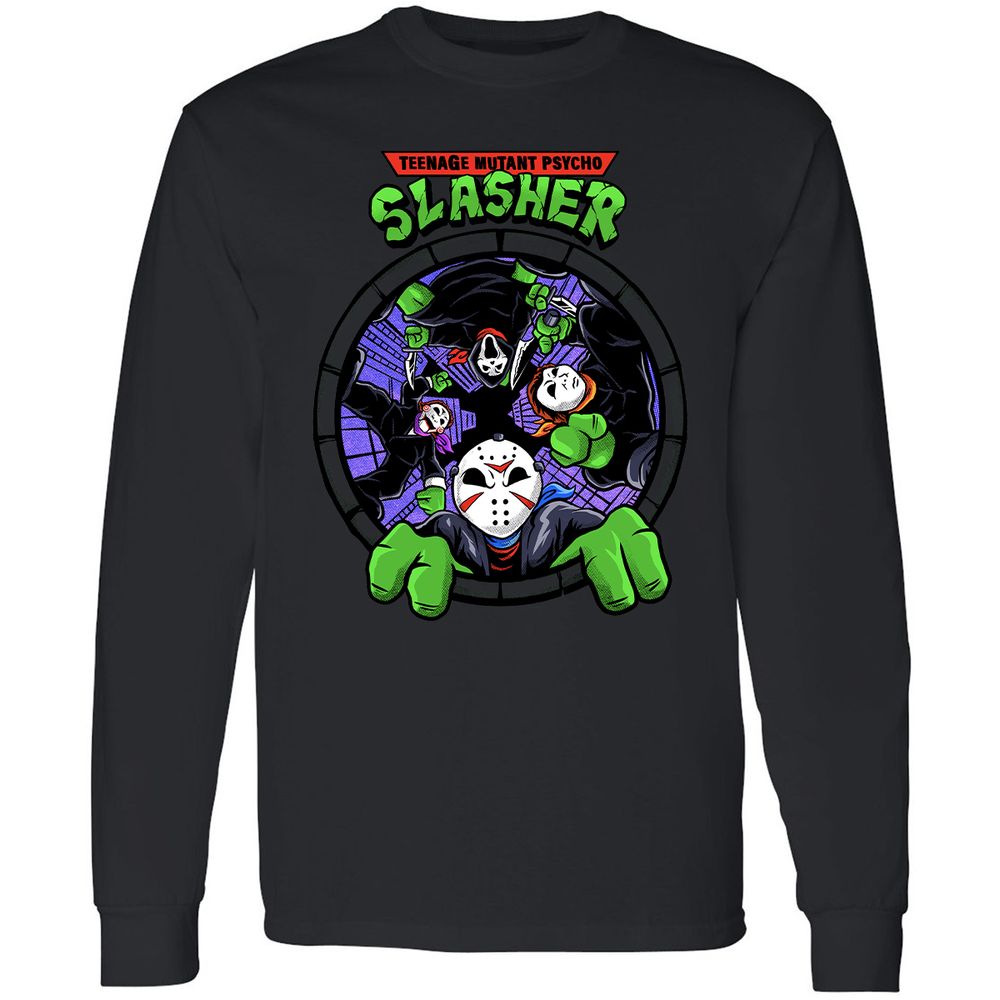 Long Sleeve T-Shirt - P8AS1LBK - Black - 16