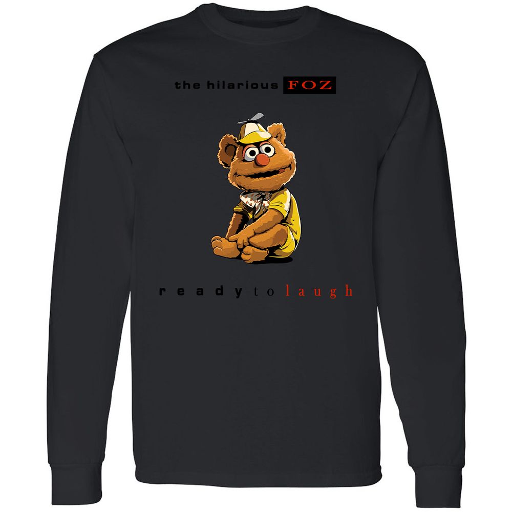Long Sleeve T-Shirt - 1PZTJE5S - Black - 16