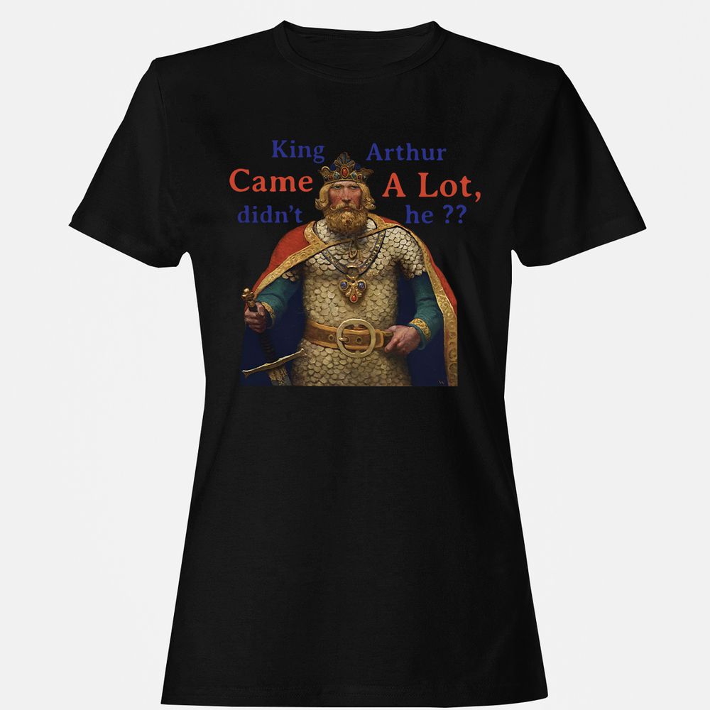 King Arthur Came a Lot - Black - 16