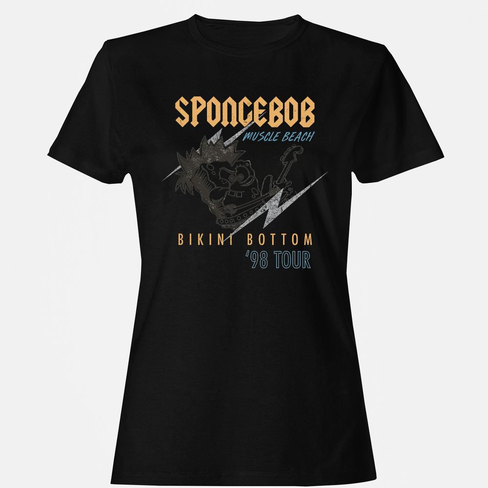 Women's T-Shirt - 3VXGBGMM - Black - 16