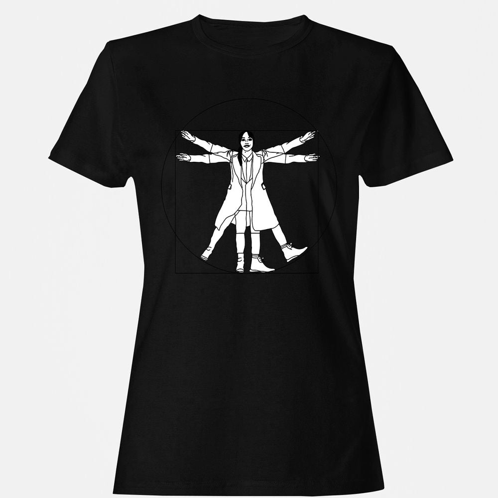 Vitruvian Philomena Cunk - Cunk on Earth - Black - 16